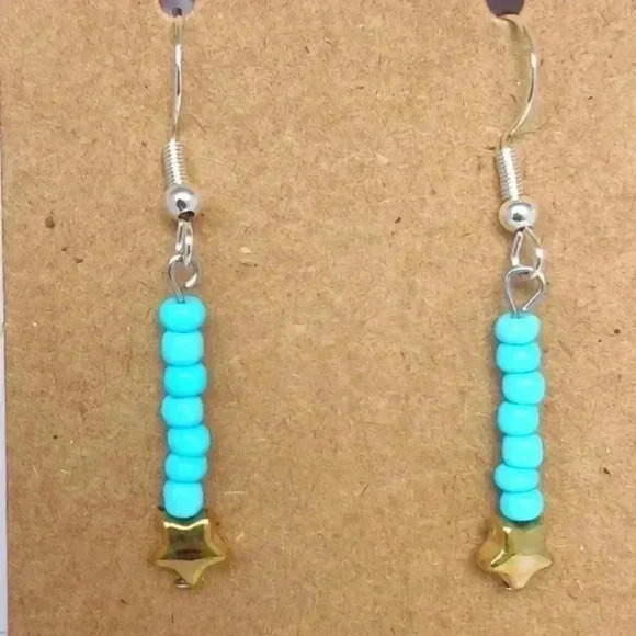 Handmade 925 silver earrings - Picture 1 of 3